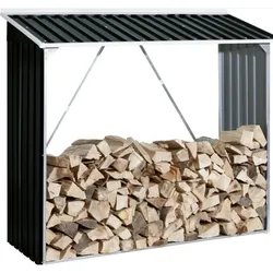 Tepro, Zubehör Kerzen + Kamin, Metall Kaminholzregal Holzlager