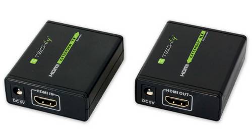 TECHly IDATA-EXT-E70 HDMI Extender (Verlängerung) über Netzwerkkabel RJ45 60 m