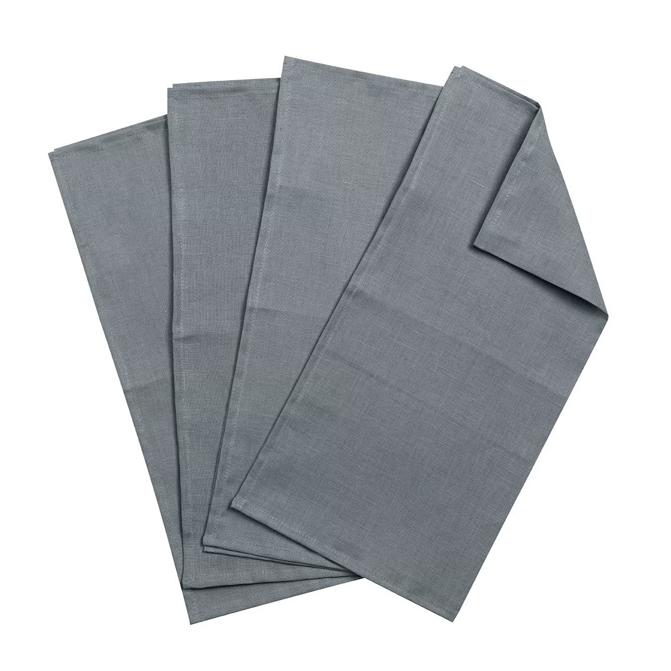 Scandi Living Clean servetten 4-pack smokey blue 45 x 45 cm