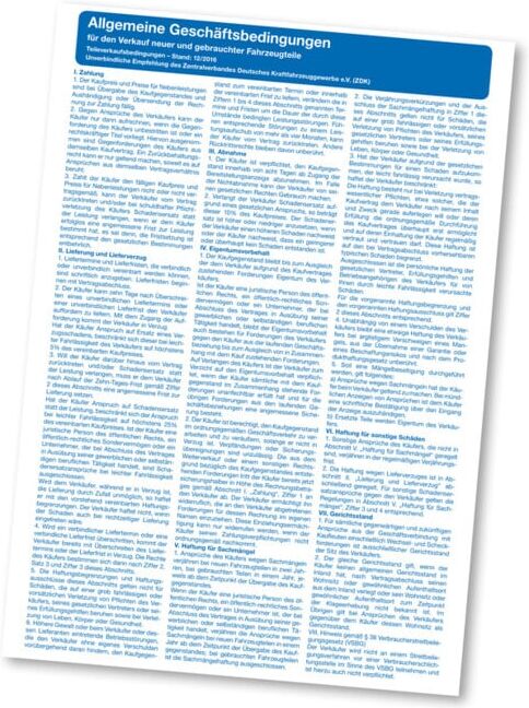 Panneau d'affichage Eichner Conditions de vente des pièces (9019-00207)