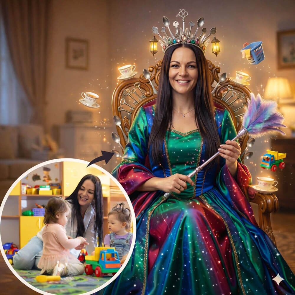 Ocadeau Cadeau maman effet reine maison