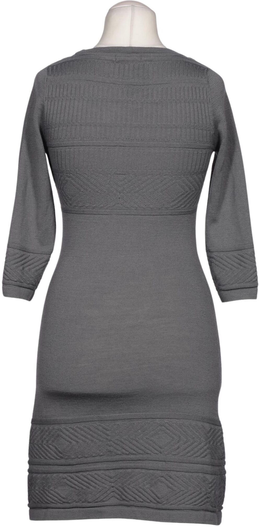 Monsoon Damen Kleid, Grau, Gr. S, Wolle / Synthetik - Second Hand