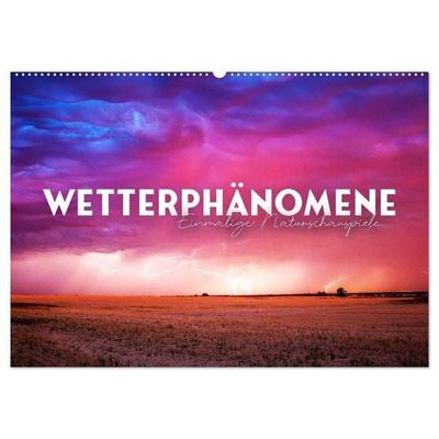 Wetterphänomene - Einmalige Naturschauspiele. (Wandkalender 2027 DIN A2 quer), CALVENDO Monatskalender