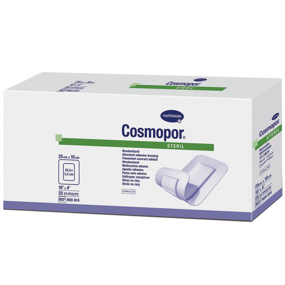 Cosmopor steril Wundverband 10x25 cm 25 St Pflaster