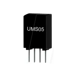 UMS 80-75D 5V - Reedrelais, UMS, 5 V, 1 Schließer, 0,5 A, mit Diode