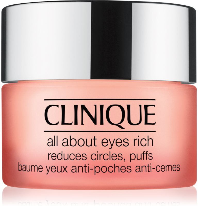 Clinique All About Eyes™ Rich feuchtigkeitsspendende Augencreme gegen Schwellungen und Augenringe 15 ml