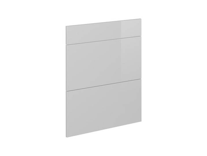 Vicco Küchenfront R-Line Weiß Hochglanz 59.6 x 70.4 cm Möbelfront für den Schubladenunterschrank, Holzwerkstoff, Rechteckig, 59.6x70.4x1.6 cm, Küchen, Küchenmöbel, Küchenschränke, Küchenunterschrank