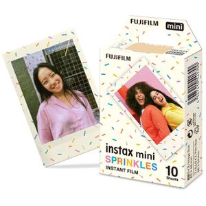 Fujifilm Sofortbildfilm Instax Mini Sprinkles, 8,6 x 5,4cm, 10 Blatt