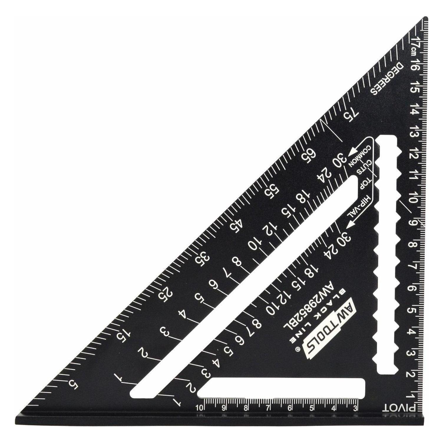 Awtools Schwarzer Aluminium-Schreinerwinkel (62138432)