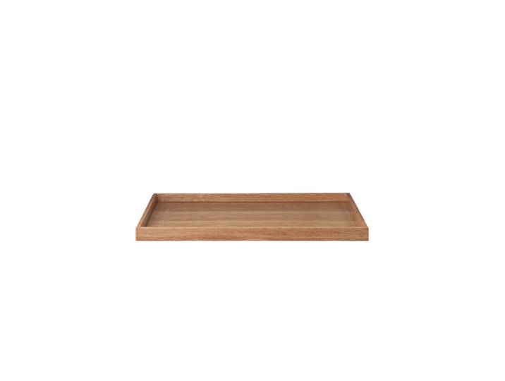 Grosses Massivholz Design Tablett „Unity“ Eichenholz Natur AYTM