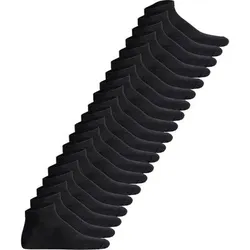 JACK AND JONES JACK&JONES Herren Socken 20er Pack - JACDONGO SOCKS, One Size, Größe 40-46 in Schwarz Schwarz