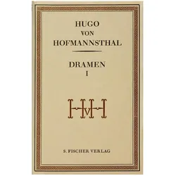 Dramen I, Belletristik von Hugo von Hofmannsthal
