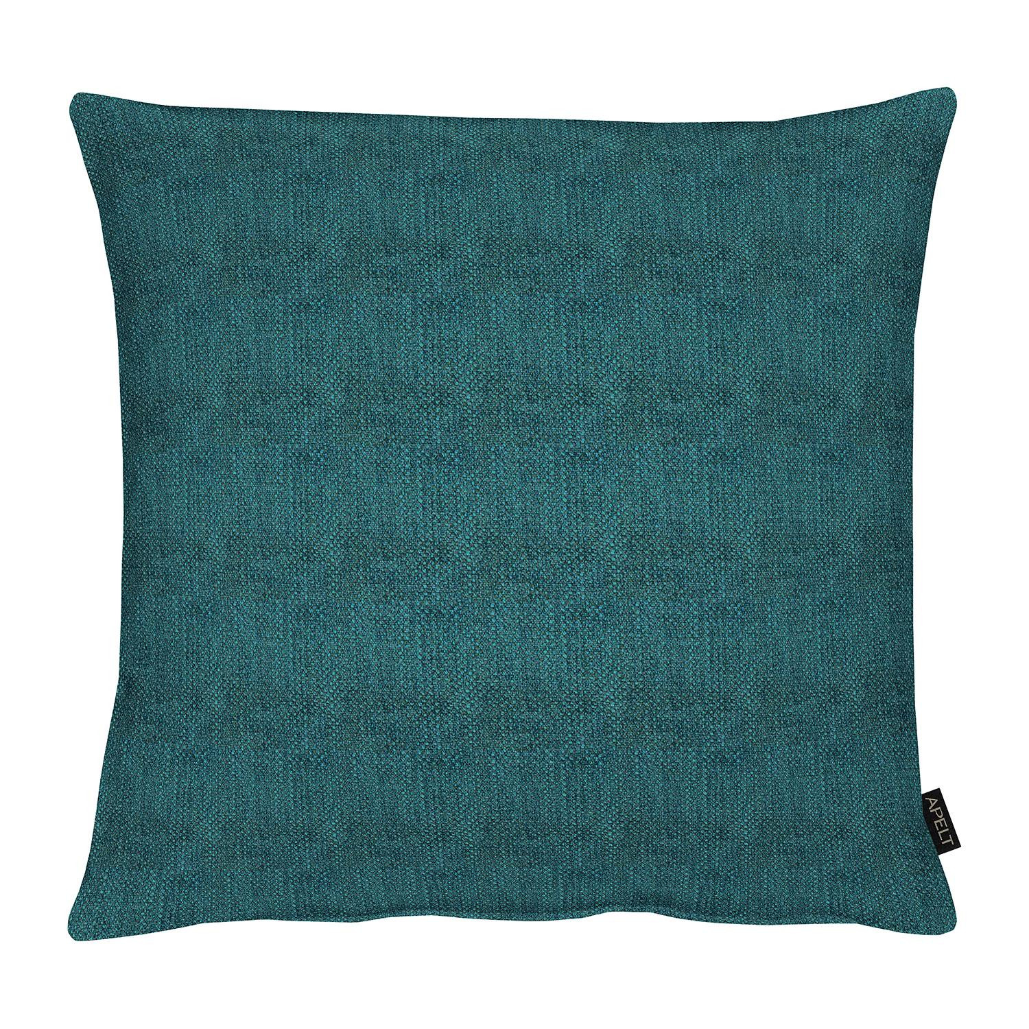home24 Kussensloop Denver blauw, geweven stof, 70 x 70 cm