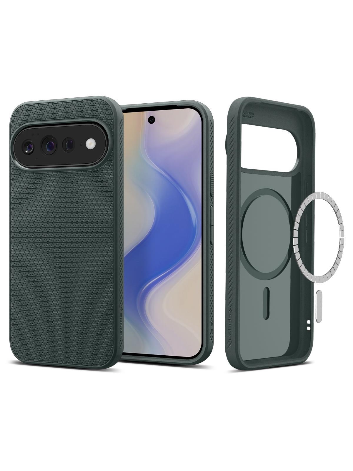 Spigen Liquid Air MagSafe - abyss green - Google Pixel 11 Pro XL