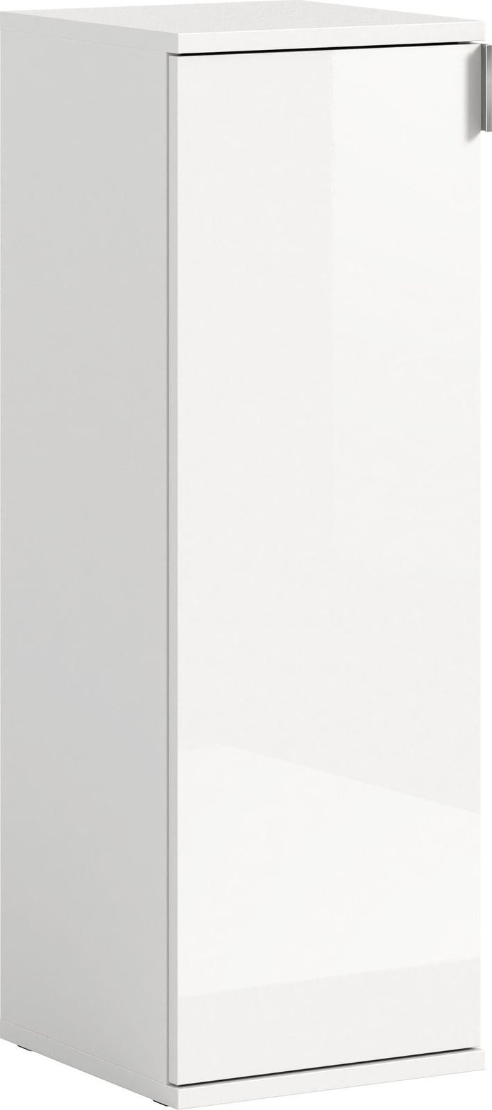 Xonox moderne witte commode met glanzende afwerking