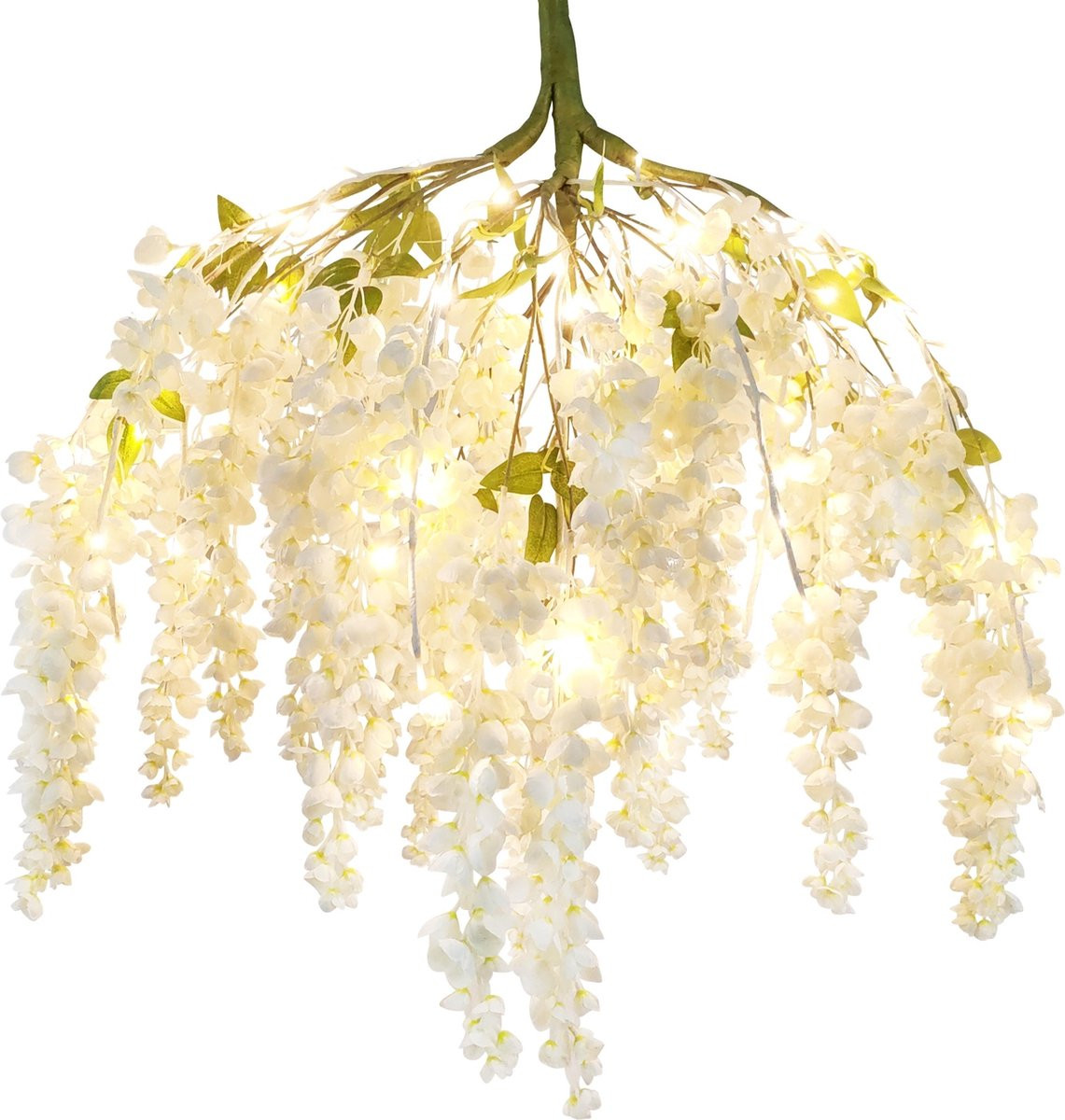 Hangdecoratie Cassia Fistula met LED-verlichting, 90 cm