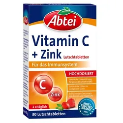 ABTEI Vitamin C plus Zink Lutschtabletten 63 g
