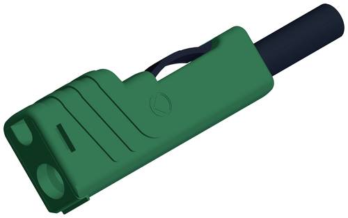 Hirschmann Test & Measurement SLS 200 Laborstecker Stecker, gerade Stift-Ø: 4mm Grün 1St.