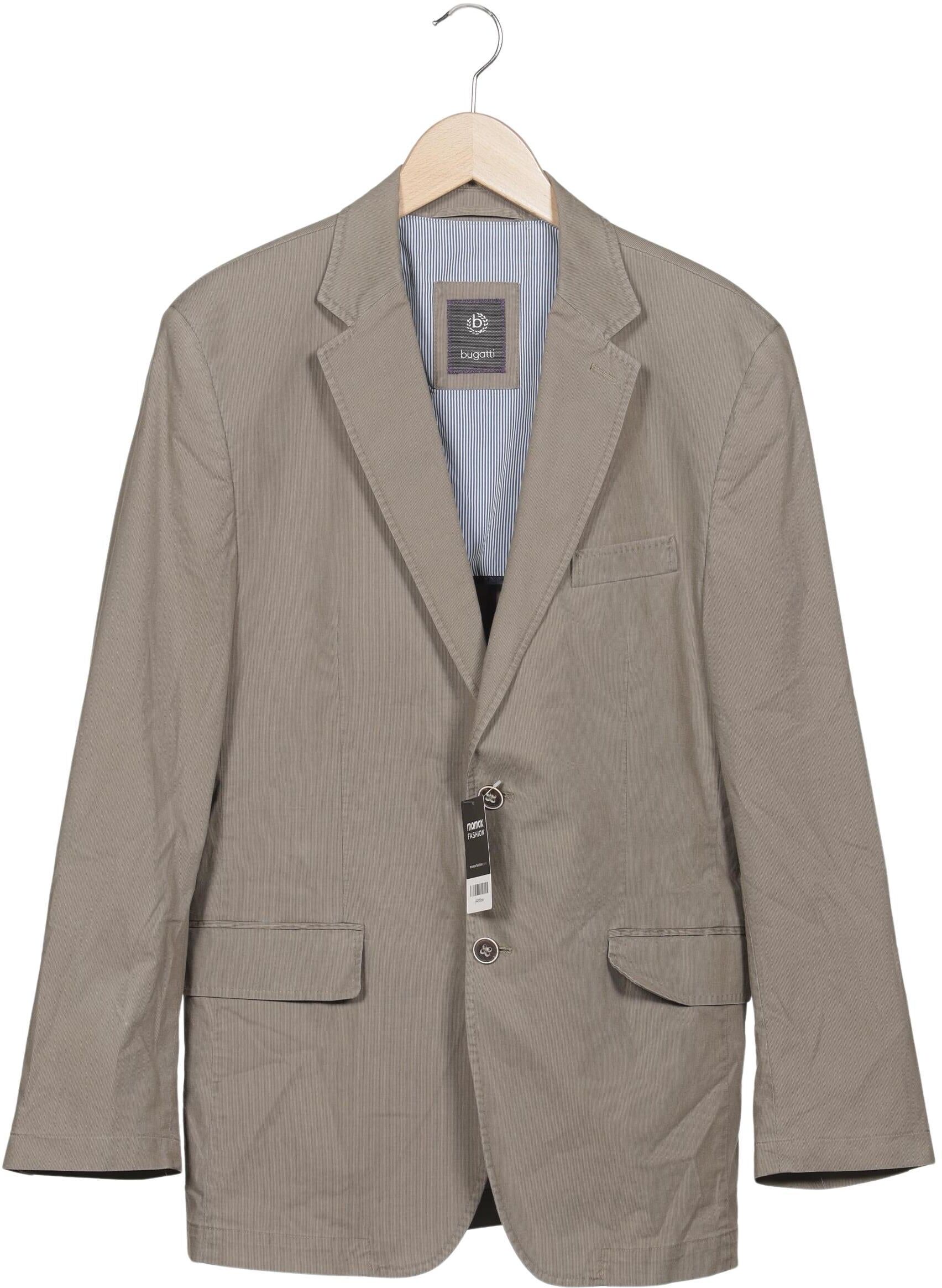 Bugatti Herren Sakko, Beige, Gr. EU 50, Baumwolle / Elasthan / Synthetik - Second Hand