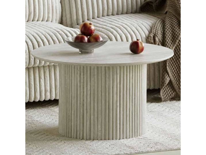 Milton & Oldbrook Table Basse Ø 80 cm Tornio Gris