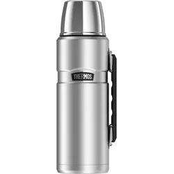 Style Thermoskanne mit Griff 1,2 l, silber