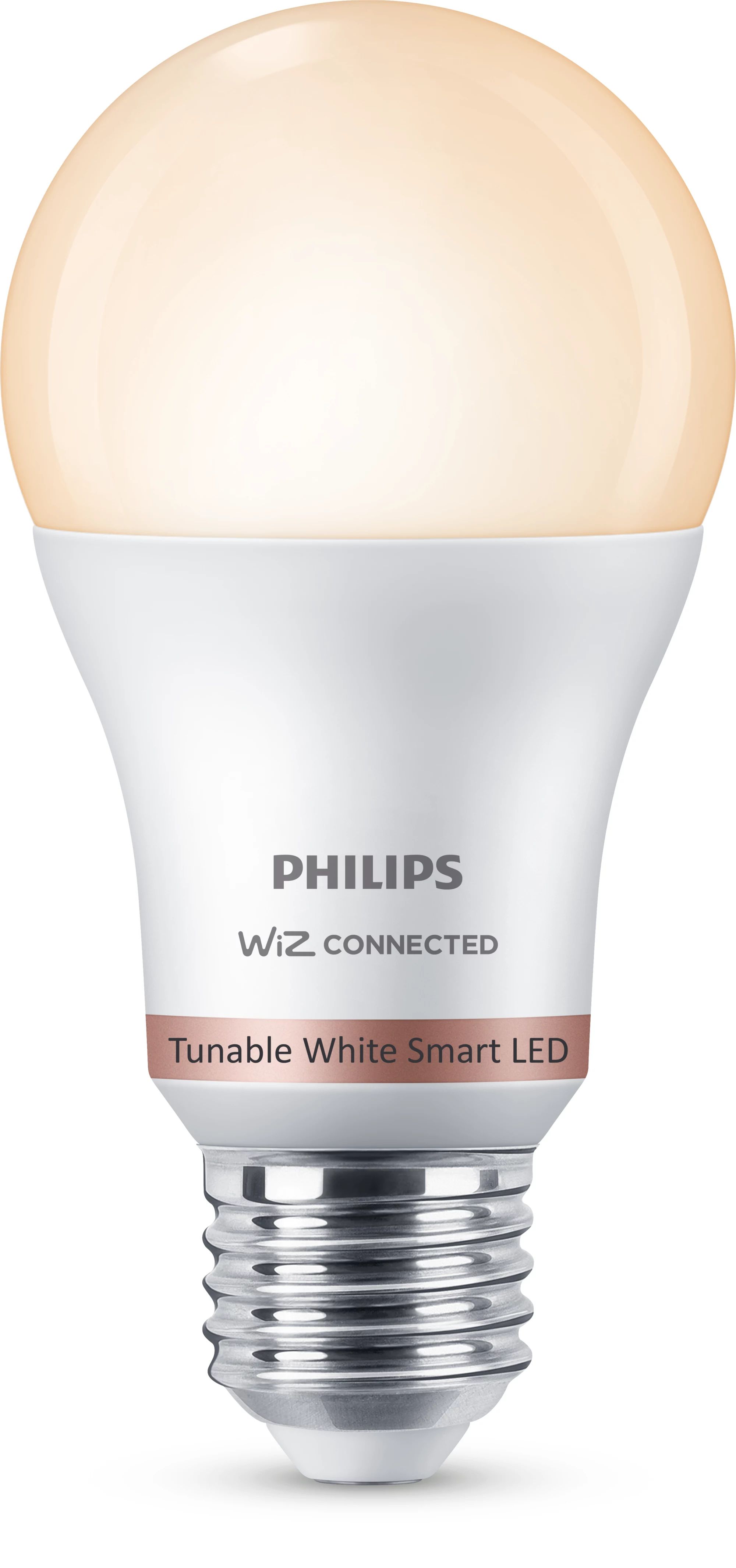 Philips Smart LED 8 W A60 E27 LED Intelligentes Leuchtmittel 122 mm Weiß (Weiß) 8719514372429