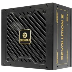 Enermax Revolution III (650 W), PC Netzteil, Schwarz