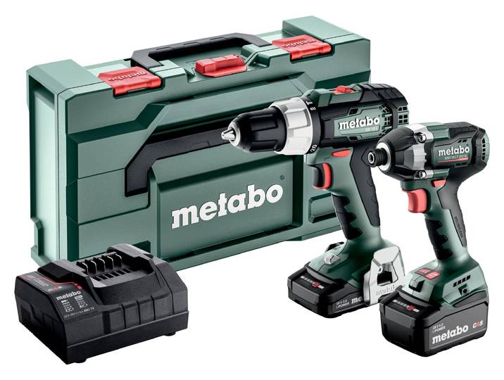 Metabo Combo Set 2.8.6 18V Akku-Maschinen im Set 18V Maschinenset in metaBOX