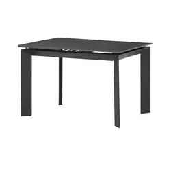 Primo Keramiktisch ausziehbar  ¦ grau ¦ Maße (cm): B: 80 H: 76