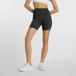 NEW BALANCE Damen Shorts NB Harmony High Rise Short 6", Größe 2XL in Schwarz 51114