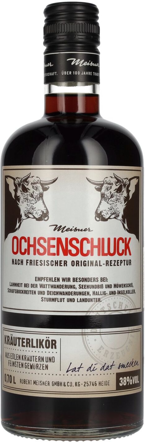 Meisner Liköre Meisner OCHSENSCHLUCK Kräuterlikör 38% Vol. 0,7l
