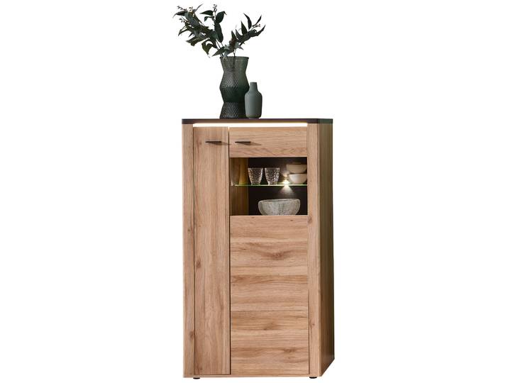 Innostyle Tina Highboard inkl. LED-Beleuchtung 78x152 cm