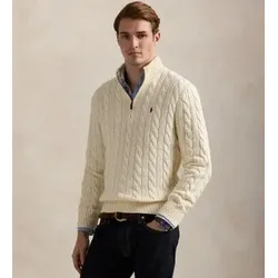 Polo Ralph Lauren für Herren. 710810841015 Beigefarbener Baumwolljersey in ecru gestrickter Baumwolljersey (L), Lässig, Baumwolle