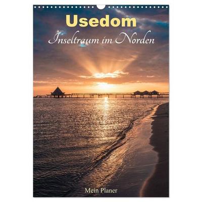 Usedom - Inseltraum im Norden (Wandkalender 2027 DIN A3 hoch), CALVENDO Monatskalender