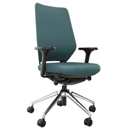 fm Büromöbel Bürostuhl »Asiento« mit Armlehnen Komfort grün
