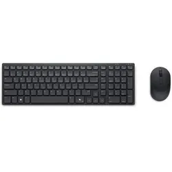 Dell Silent Keyboard and Mouse - (DE, Kabellos), Tastatur, Schwarz