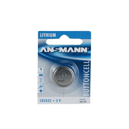 ANSMANN CR2032 Lithium Knopfzellen Batterie 3.0 V 1er Pack