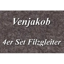 4er Set Filzgleiter von Venjakob
