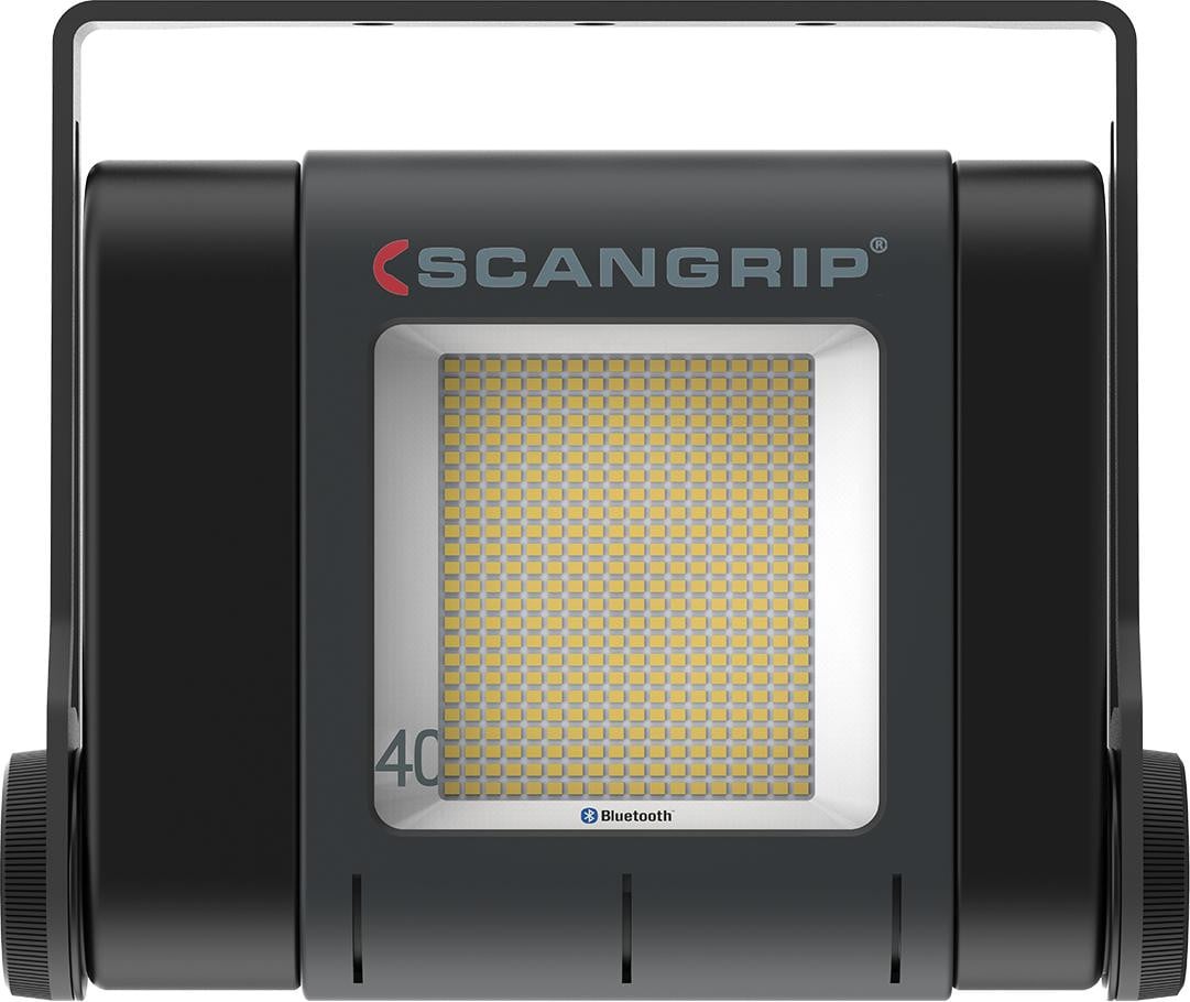 Scangrip Site Light 40 LED-werklamp, 315 Watt, 10.000 - 40.000 lumen, IP65, Zwart