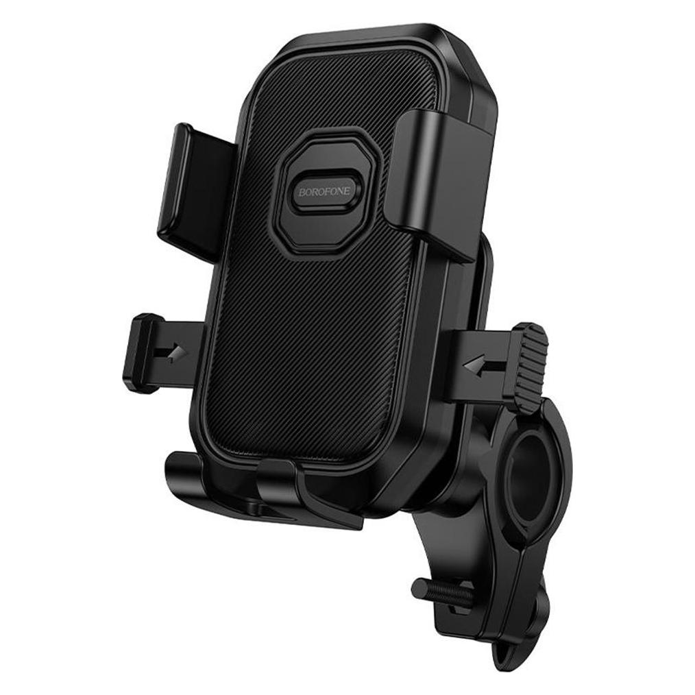 Borofone Bike Motorcycle Holder BH141 Camino, 6inch 7inch, Black (71889707)