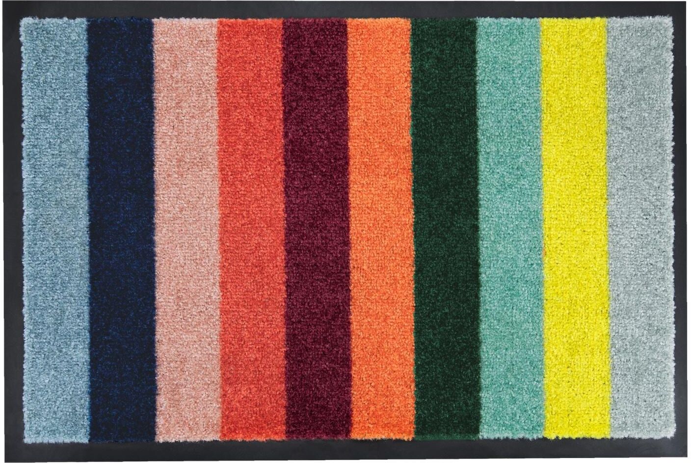 Fussmatte REMEMBER "Lorenzo 50 x 75 cm", bunt (mehrfarbig), B:75cm L:50cm, Nylon, Teppiche, Fussmatte mehrfarbig B : 75cm 1 Stk., L: 50cm