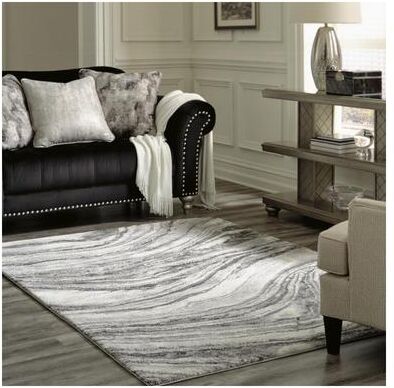 Signature Design by Ashley Wysdale Cream/Gray Medium Rug