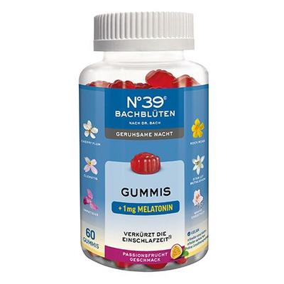 Bachblüten No.39 Emergency+Gummies Nacht 60 St Kaudragees