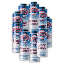 9x Additiv LIQUI MOLY 5105 Speed Benzin-Zusatz Reinigung+Leistung Anti Korrosion 1L