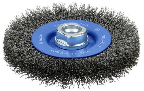 Bosch Accessories Metal clean Scheibenbürste, 115 x 0,3 mm, M14, gewellt 2608620765 2608620765 1St.
