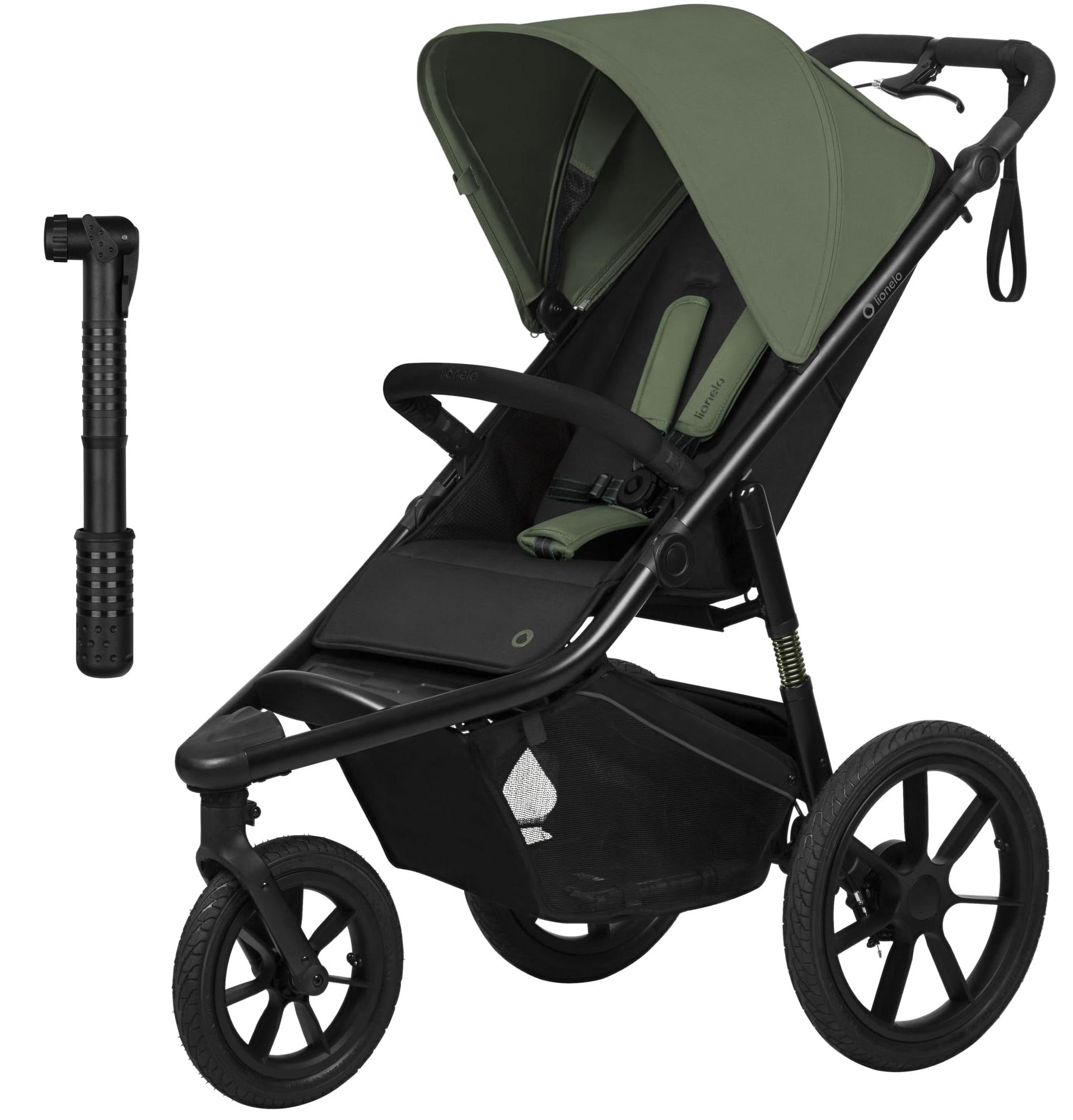 Jogging-Buggy Joggingkinderwagen - Mehrfunktional - Verstellbarer Griff - Bis 22 kg - Ab 6 Monaten