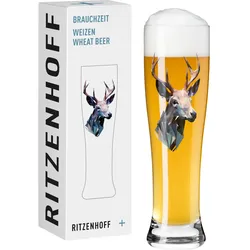 RITZENHOFF Brauchzeit Weizenbierglas #25 von T. Dabek H24