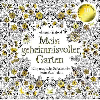 Mein geheimnisvoller Garten, Taschenbuch von Johanna Basford, Laurence King Verlag, 978-3-96244-375-7