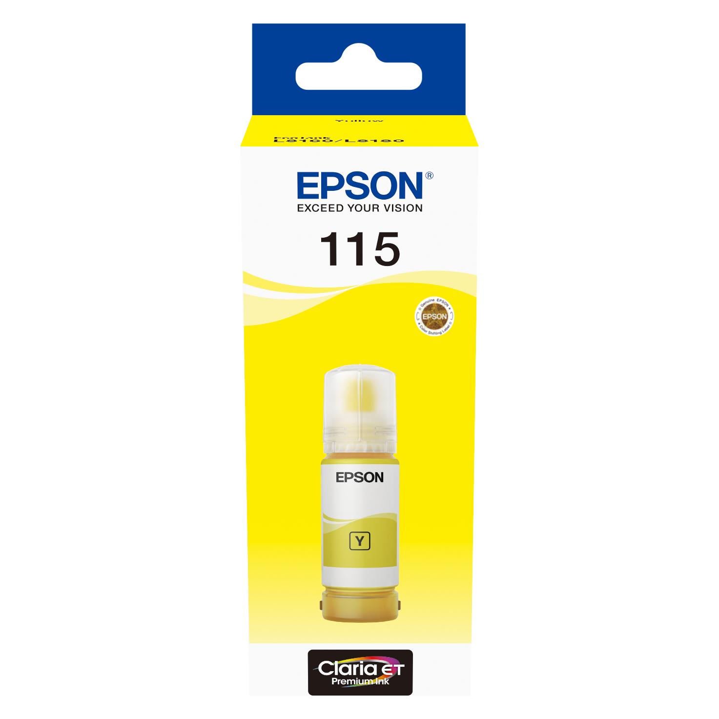 Epson EcoTank 115 - 70 ml - Gelb - Original - Nachfülltinte (Y) (C13T07D44A)