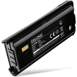 Cellonic Akku für Kenwood TK-3307M2, TK-3301T, TK-3301E, TK-3206M3, TK-3212L, Walkie Talkie Zubehör